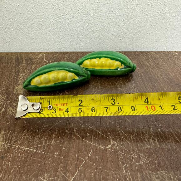 Japan Vintage Porcelain CORN small salt and pepper shakers - Picture 3 of 7